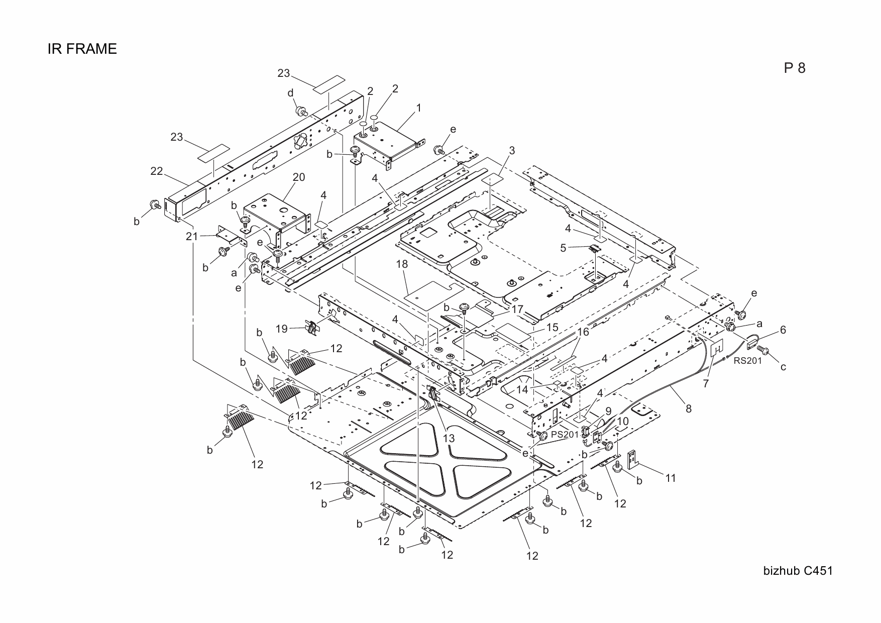 Konica-Minolta bizhub C451 Parts Manual-6